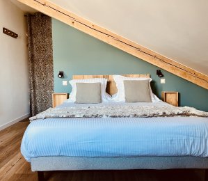 Comfort double room with lake view in Savines-le-Lac Comfort double room with lake view in Savines-le-Lac